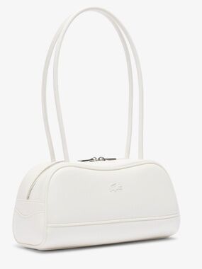 BRAND NEW Lacoste White Leather Shoulder Bag